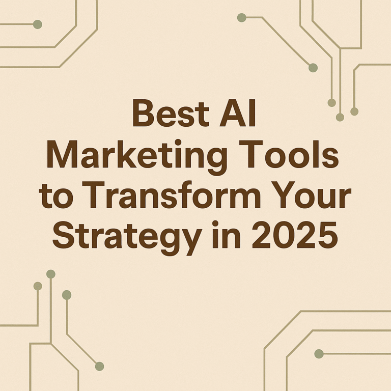 Best AI Marketing Tools Cover