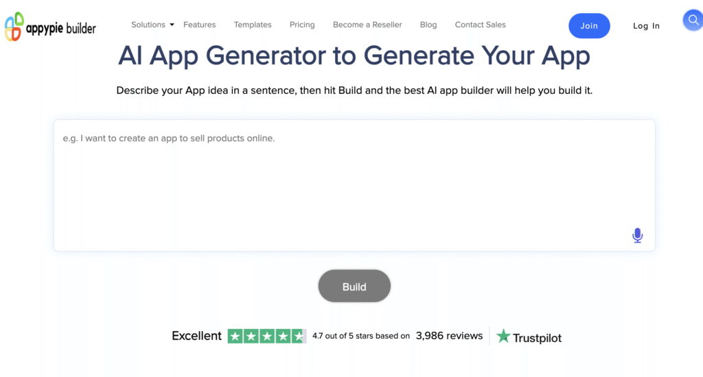 appy pie app builder
