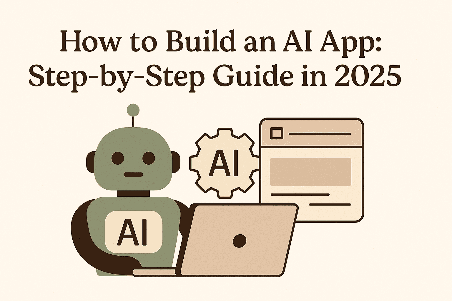 How to Build an AI App: Step-by-Step Guide in 2025